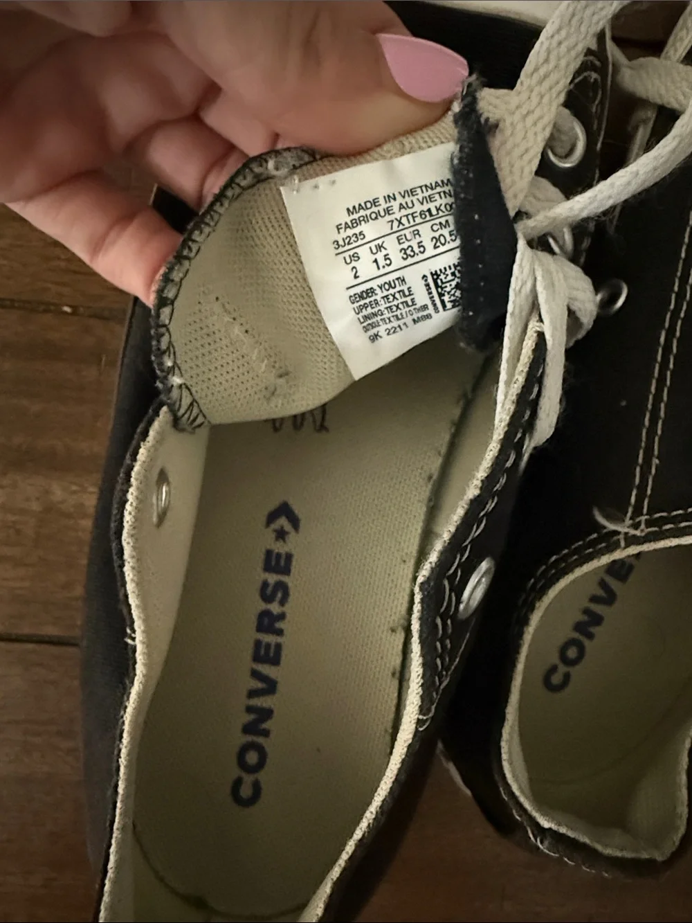 Converse kids low
